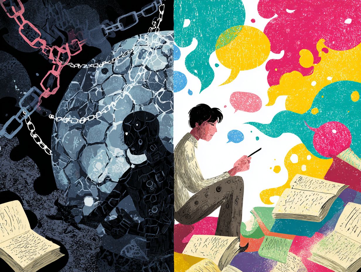 1. How can AI be a threat to free expression?